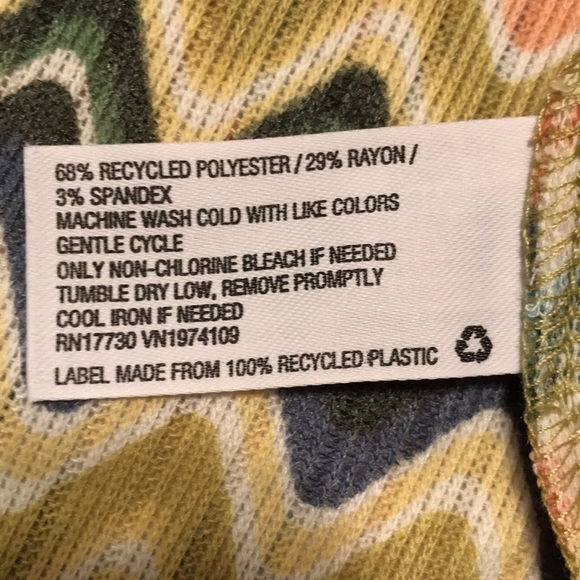 NWT Colsie Chevron Print Tiny Tanks Short Set Loungewear PJs L - Picture 7 of 7